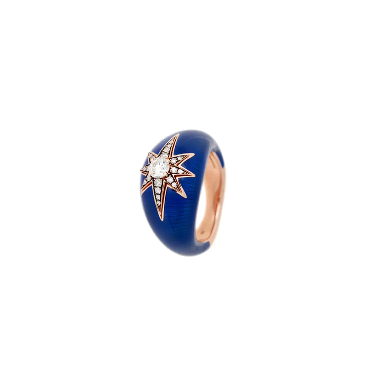 Selim Mouzannar Rings-Aida Navy Blue Ringdiamonds