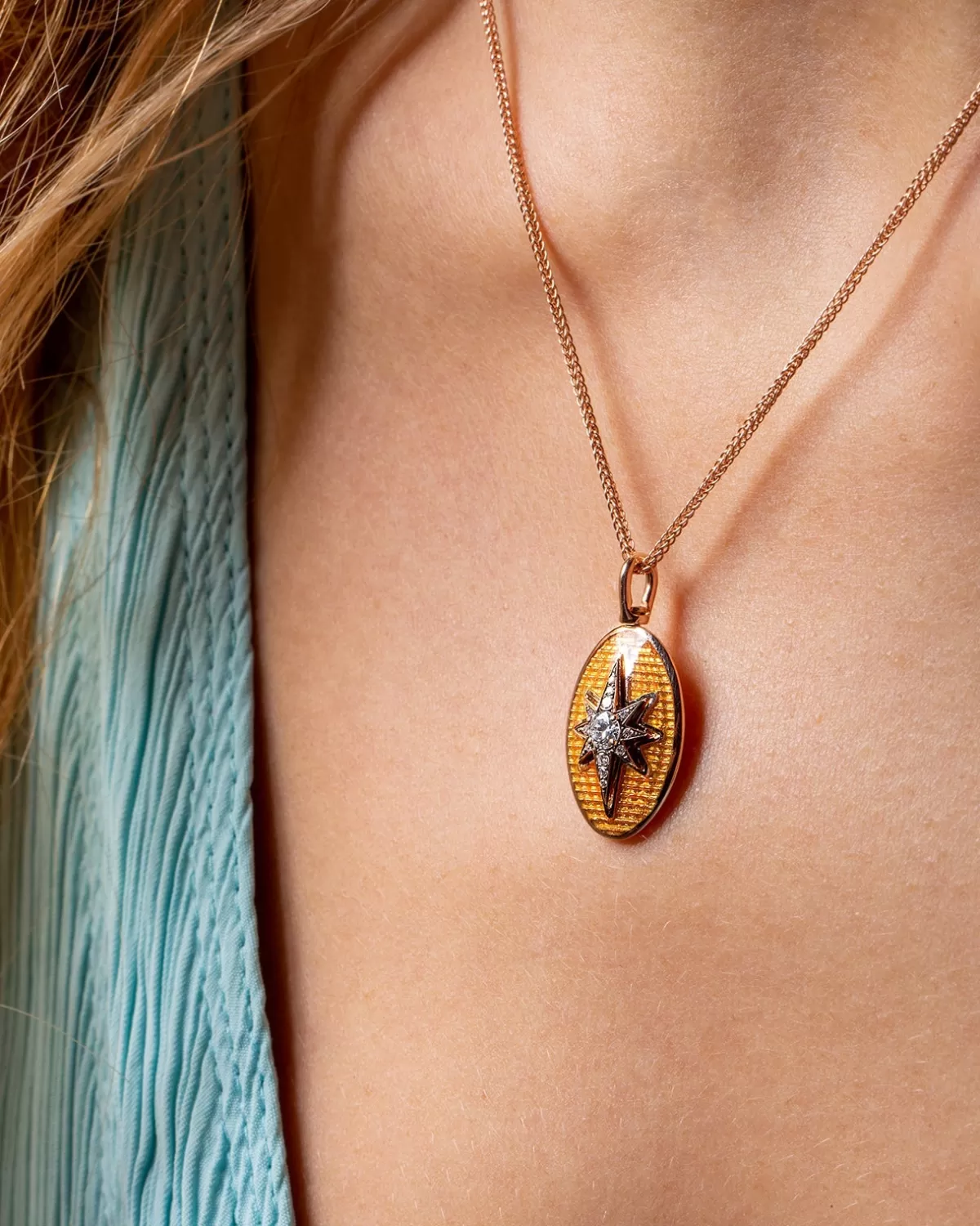 Selim Mouzannar Pendants-Aida Orange Pendantdiamonds