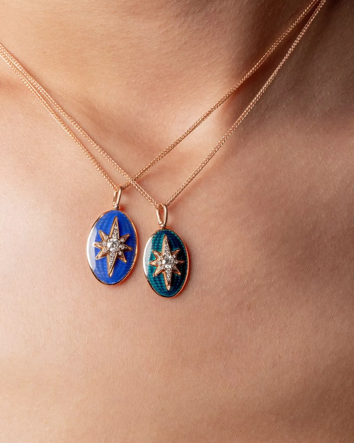 Selim Mouzannar Pendants-Aida Petrol Pendantdiamonds