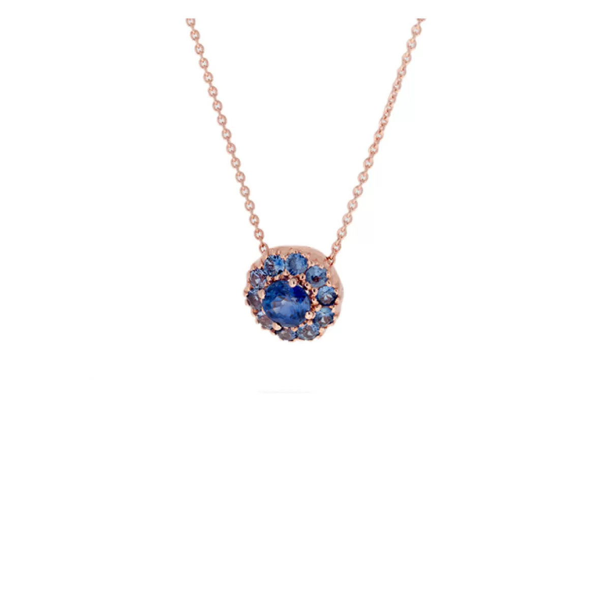 Selim Mouzannar Pendants-Beirut Circle Pendantblue Sapphires
