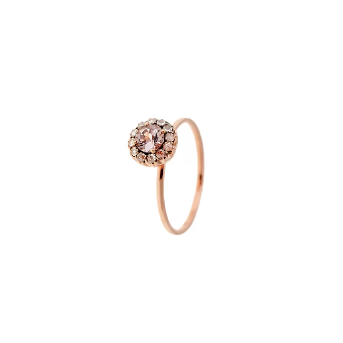 Selim Mouzannar Rings-Beirut Circle Ringmorganite - Diamonds