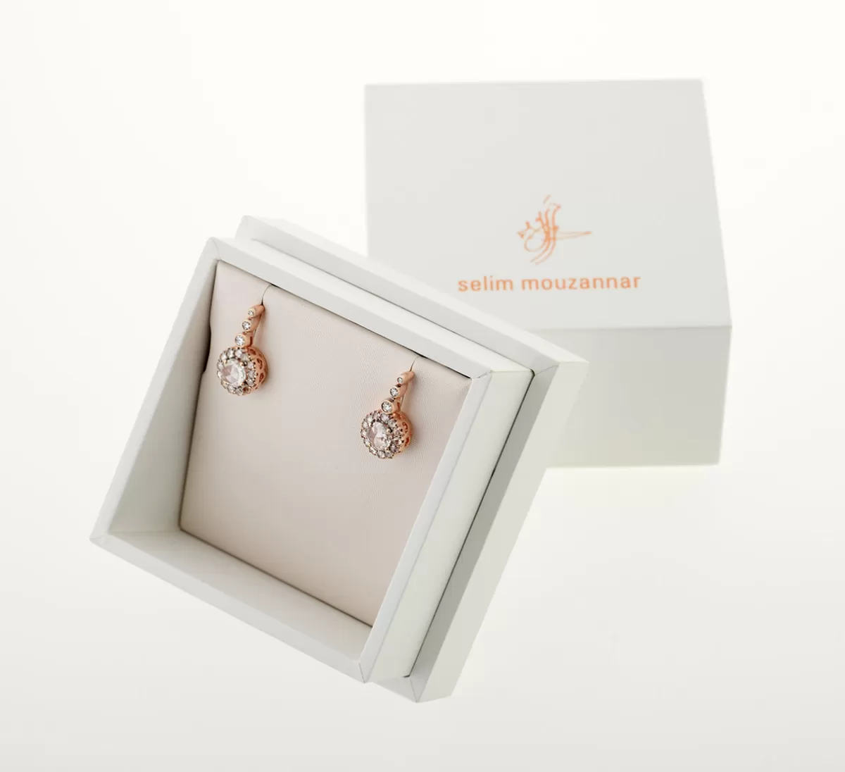 Selim Mouzannar Earrings-Beirut Earringsmorganites - Diamonds