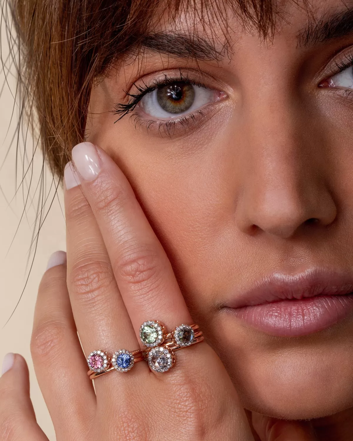 Selim Mouzannar Rings-Beirut Ringblue Sapphire - Diamonds