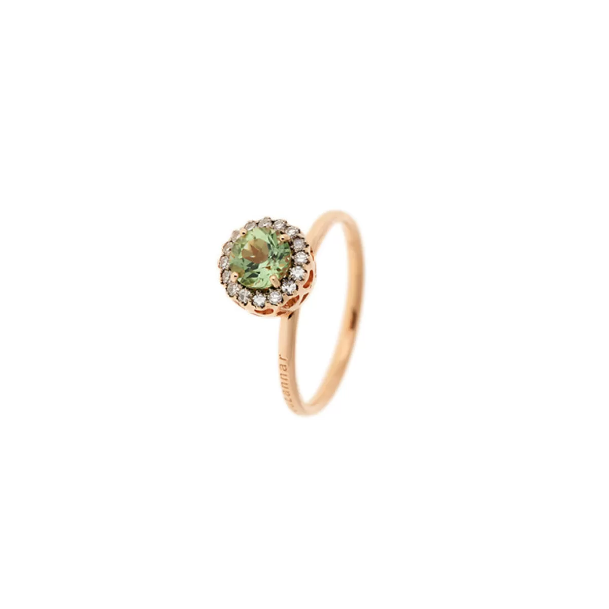 Selim Mouzannar Rings-Beirut Ringgreen Tourmaline - Diamonds