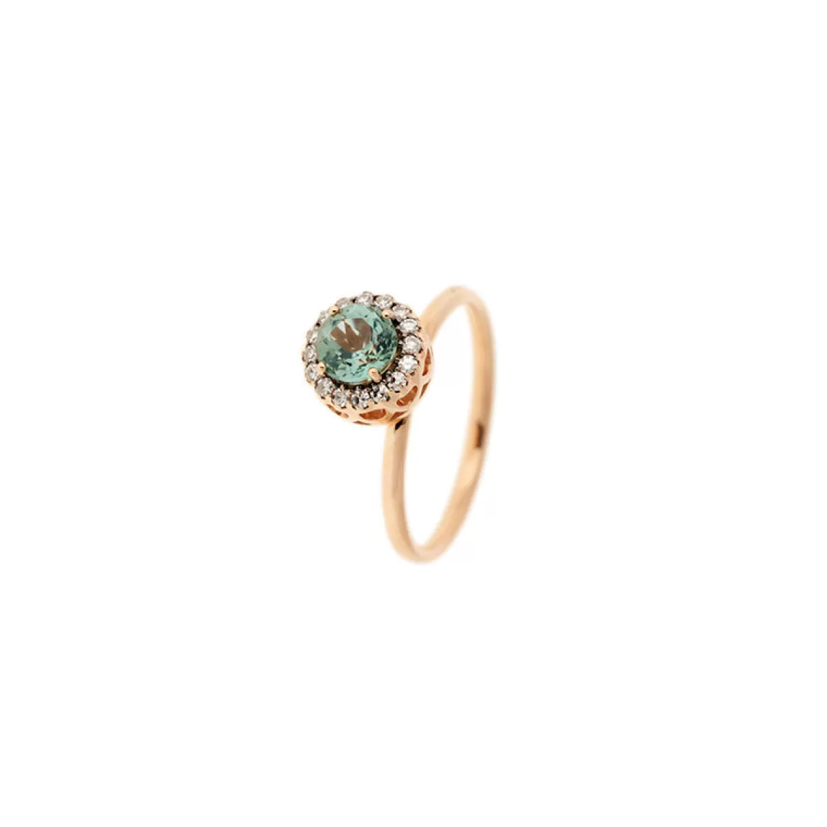 Selim Mouzannar Rings-Beirut Ringmint Green Tourmaline - Diamonds