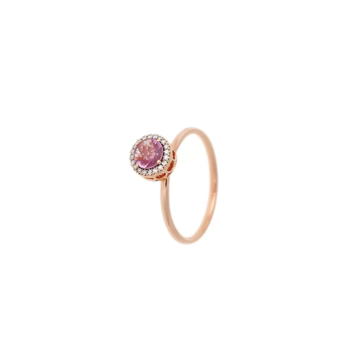 Selim Mouzannar Rings-Beirut Ringpink Sapphire - Diamonds