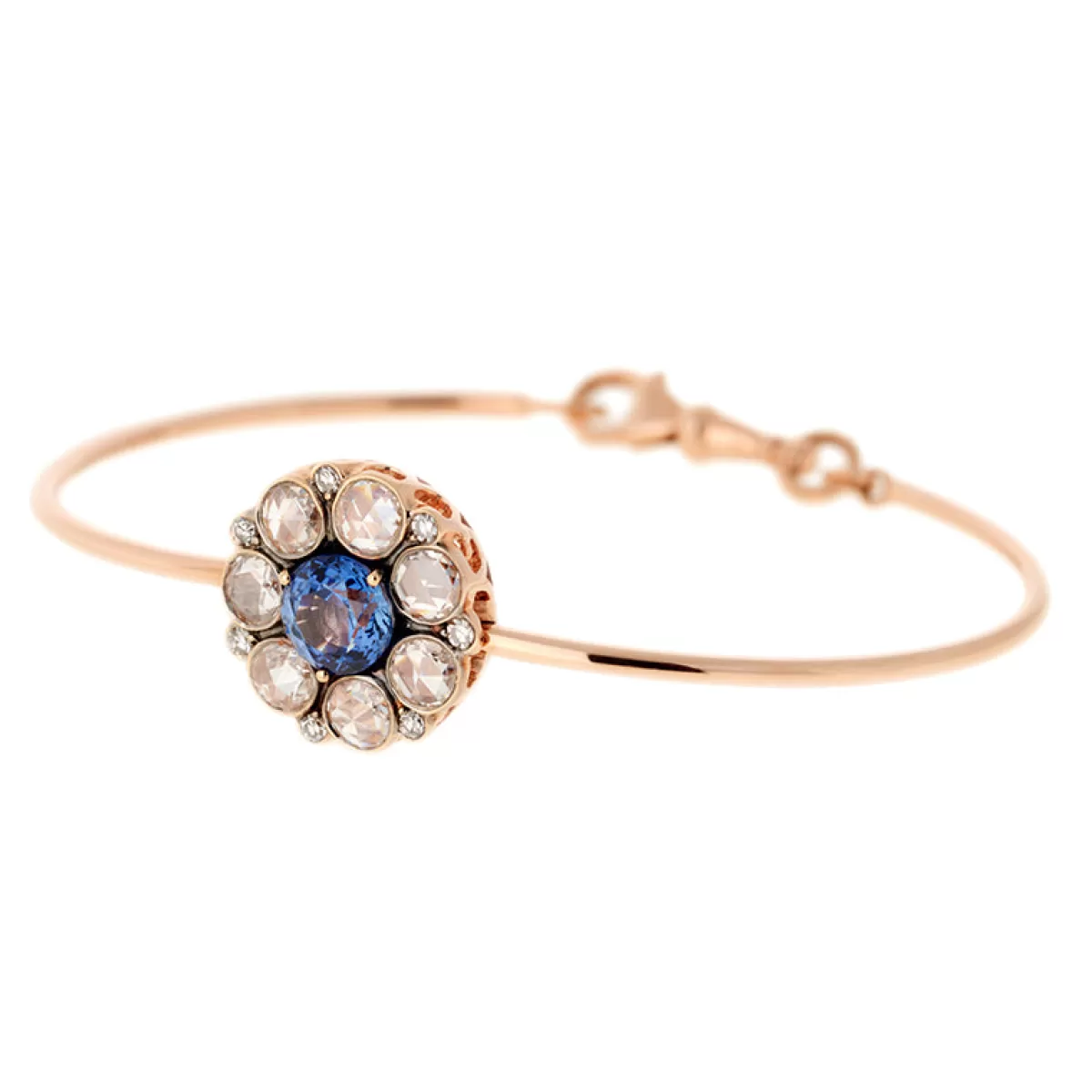 Selim Mouzannar Bracelets-Beirut Rosace Braceletblue Sapphire - Diamonds