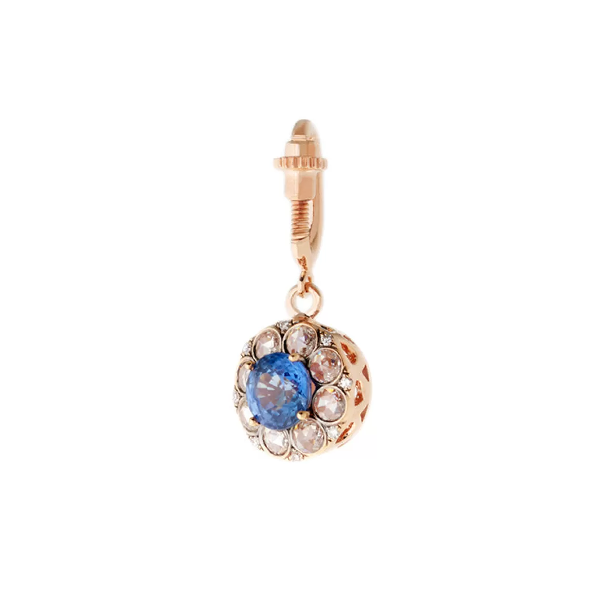 Selim Mouzannar Charm-Beirut Rosace Charmblue Sapphire - Diamonds