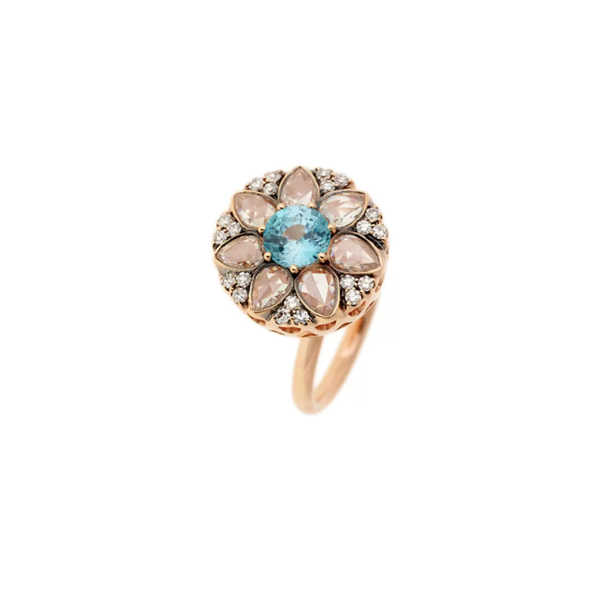 Selim Mouzannar Rings-Beirut Rosace Ringhyacinth - Diamonds