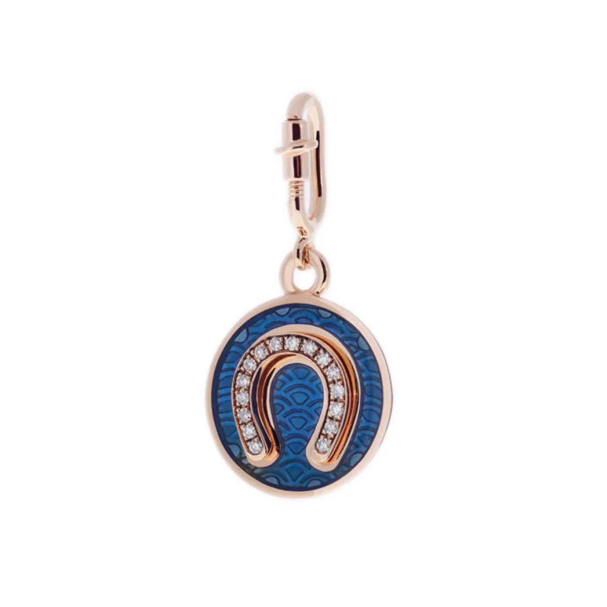Selim Mouzannar Charm-Charm Blue Horseshoediamonds