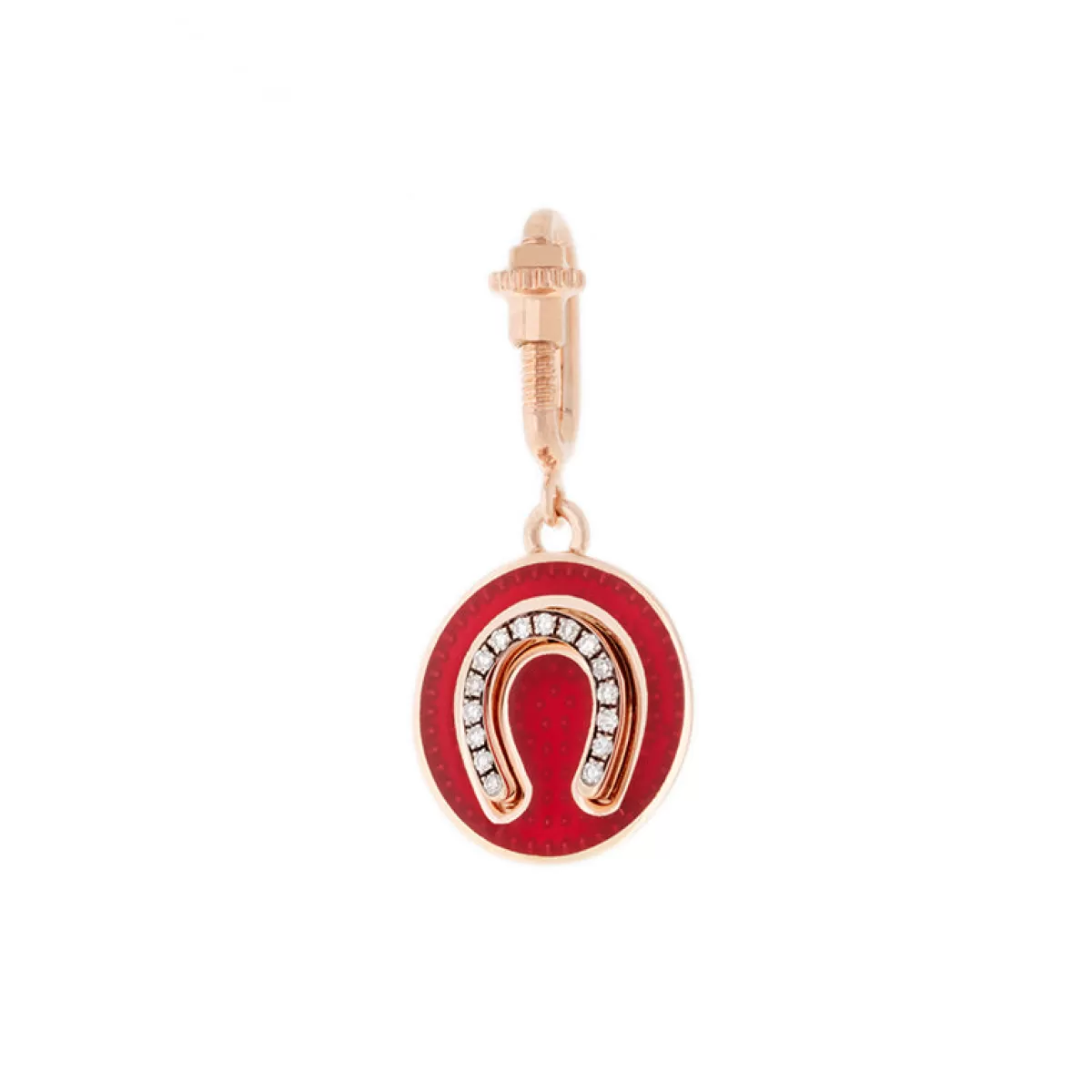 Selim Mouzannar Charm-Charm Rusty Red Horseshoediamonds