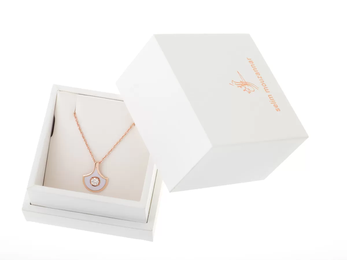 Selim Mouzannar Pendants-Fish For Love Pendant Coral & Ivoryrubies