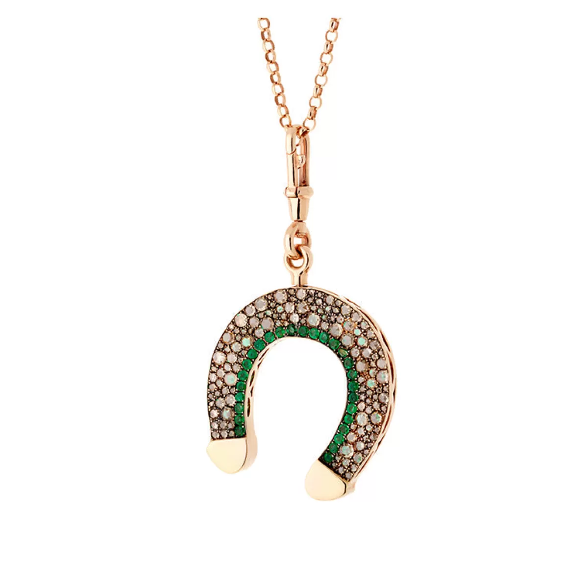 Selim Mouzannar Pendants-Fortune Pendantemeralds - Diamonds