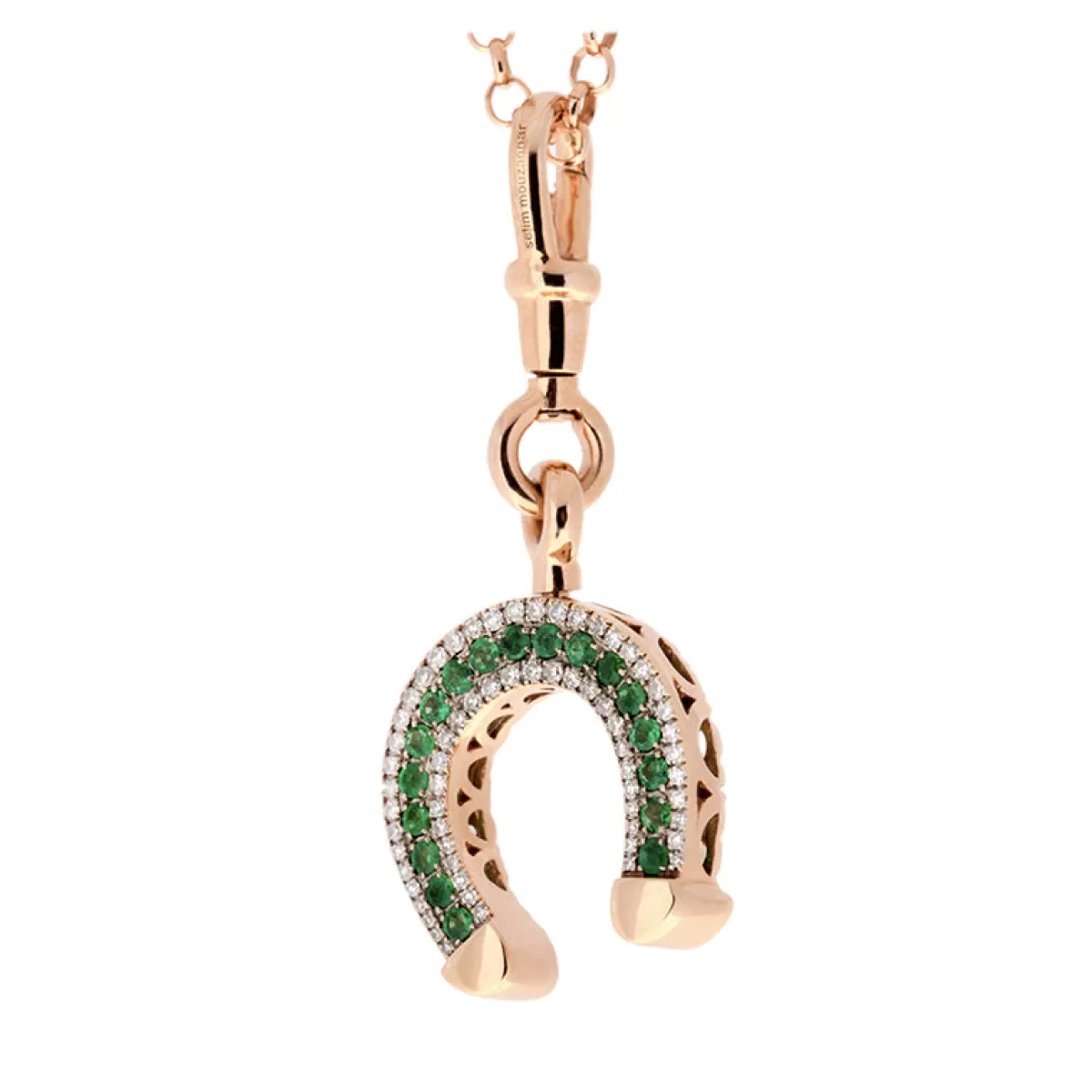 Selim Mouzannar Pendants-Fortune Pendantemeralds - Diamonds