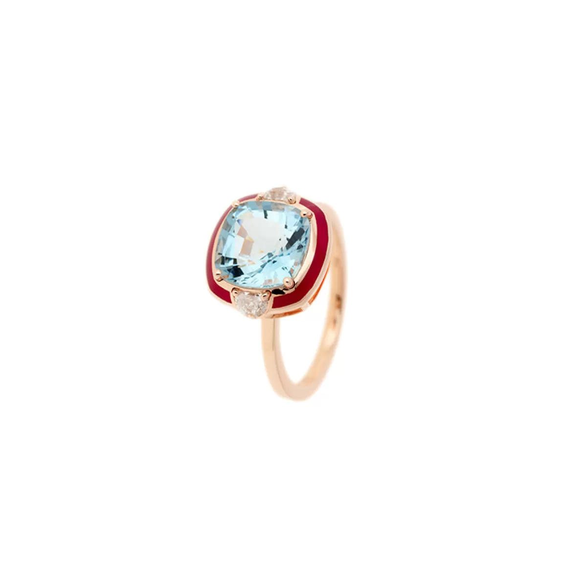 Selim Mouzannar Rings-Gemma Ringaquamarine - Diamonds