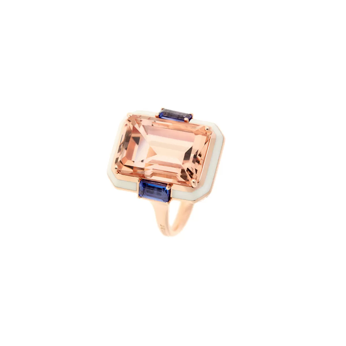 Selim Mouzannar Rings-Gemma Ringmorganite - Tanzanites