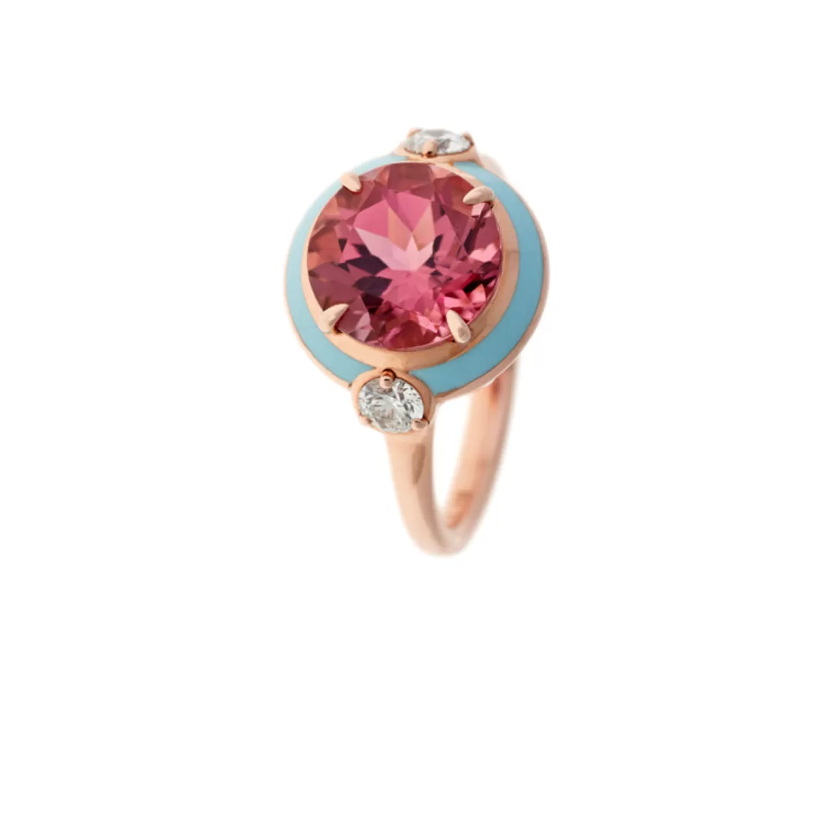 Selim Mouzannar Rings-Gemma Ringpink Tourmaline - Diamonds