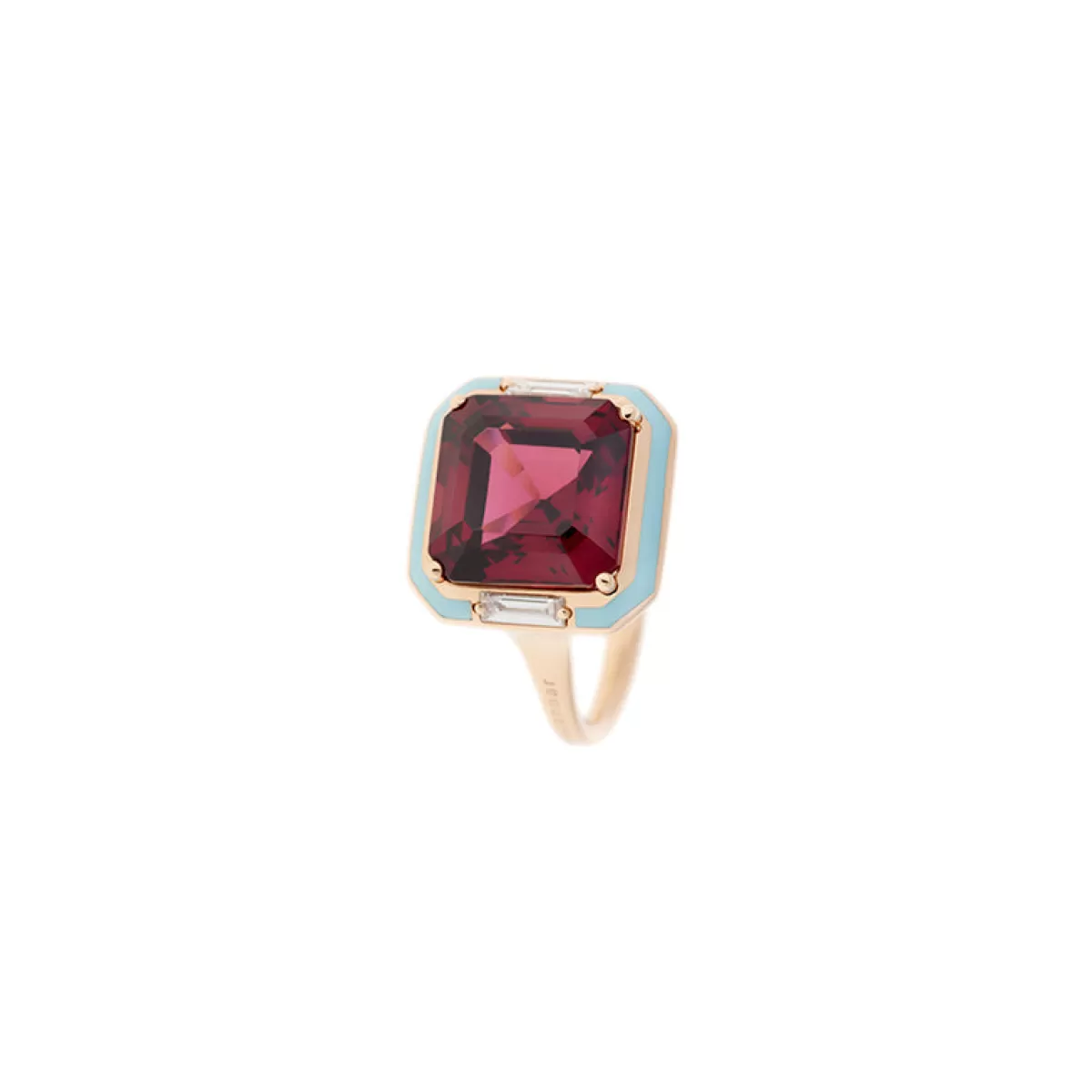 Selim Mouzannar Rings-Gemma Ringrhodolite - Diamonds