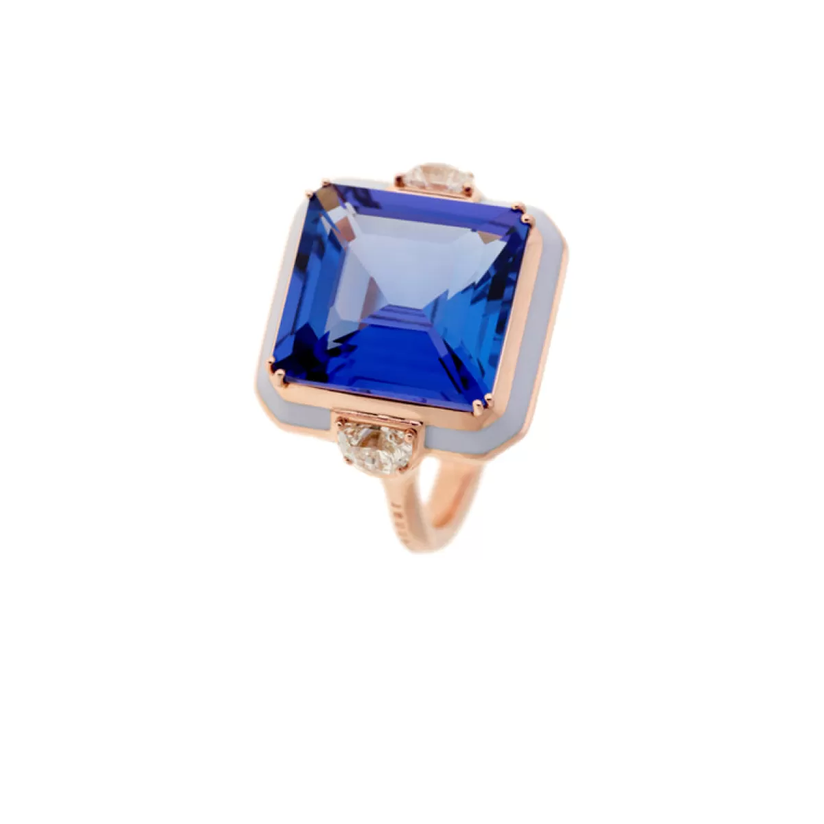Selim Mouzannar Rings-Gemma Ringtanzanite - Diamonds