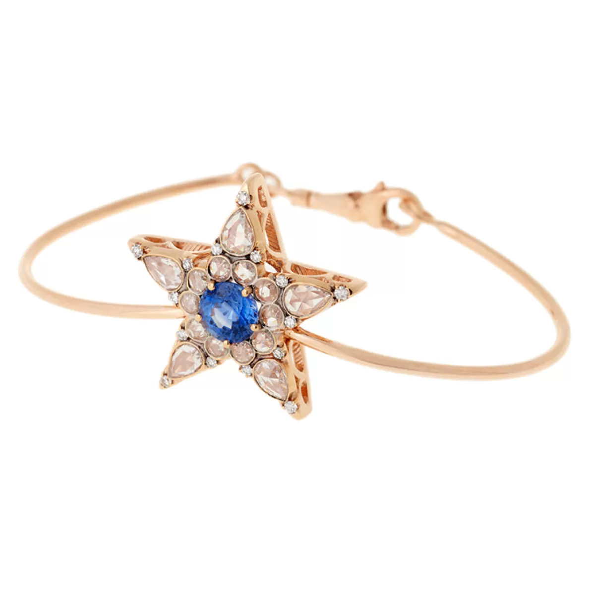 Selim Mouzannar Bracelets-Istanbul Braceletblue Sapphire - Diamonds