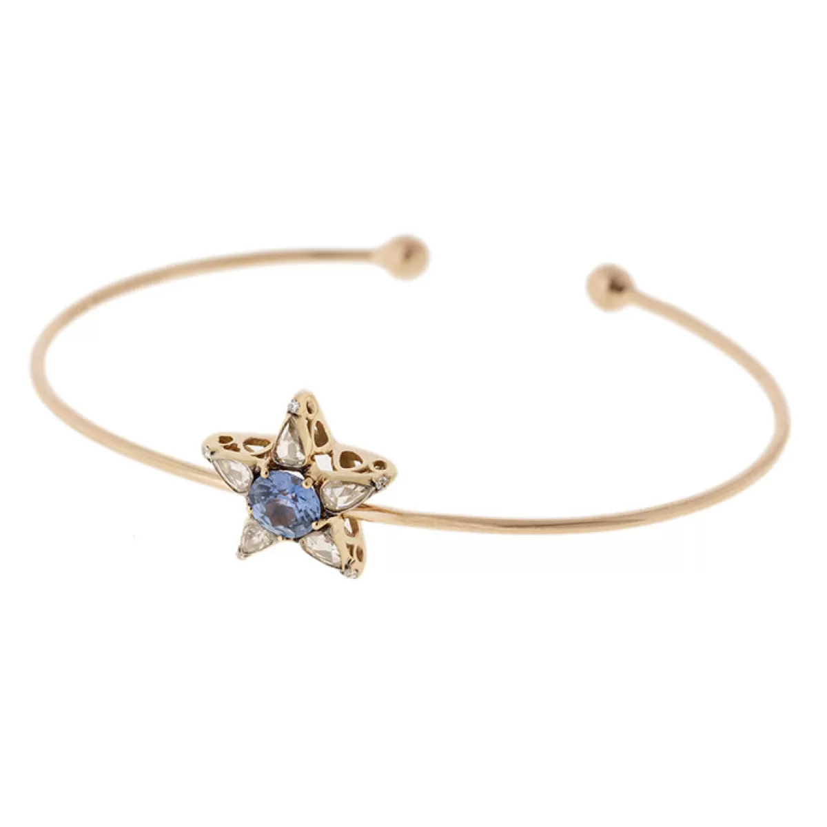 Selim Mouzannar Bracelets-Istanbul Braceletblue Sapphire - Diamonds