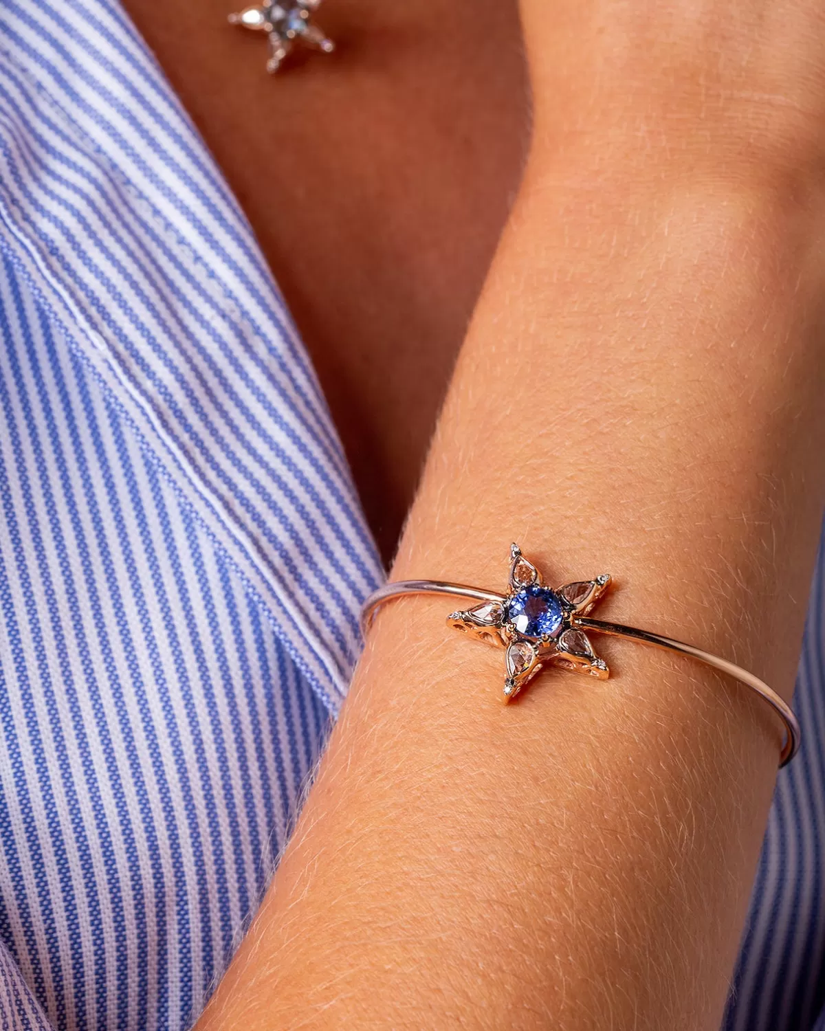 Selim Mouzannar Bracelets-Istanbul Braceletblue Sapphire - Diamonds