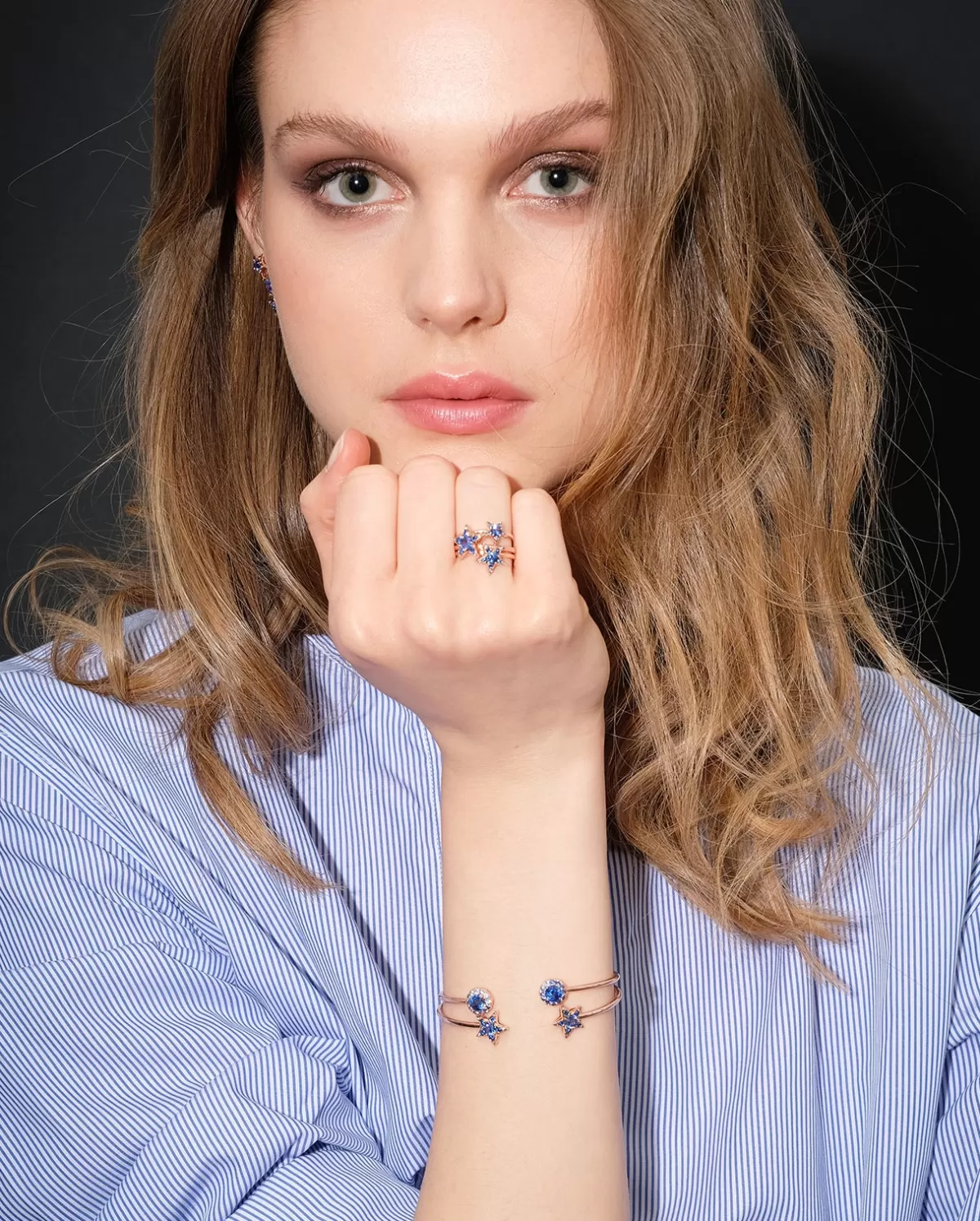 Selim Mouzannar Bracelets-Istanbul Braceletblue Sapphires - Diamonds