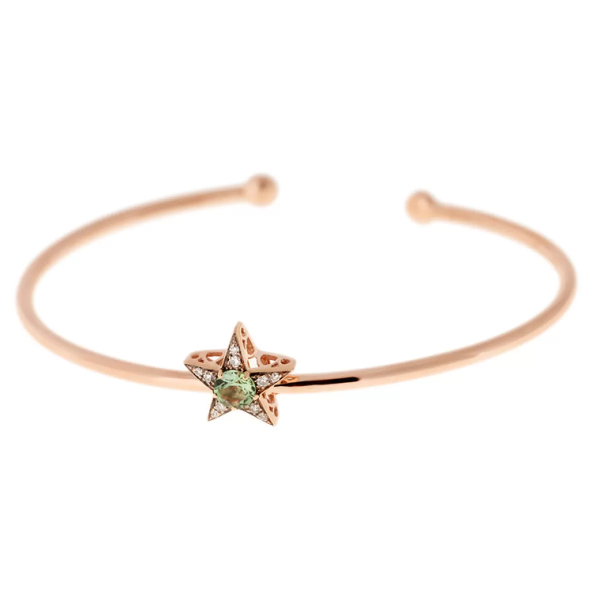 Selim Mouzannar Bracelets-Istanbul Braceletgreen Tourmaline - Diamonds