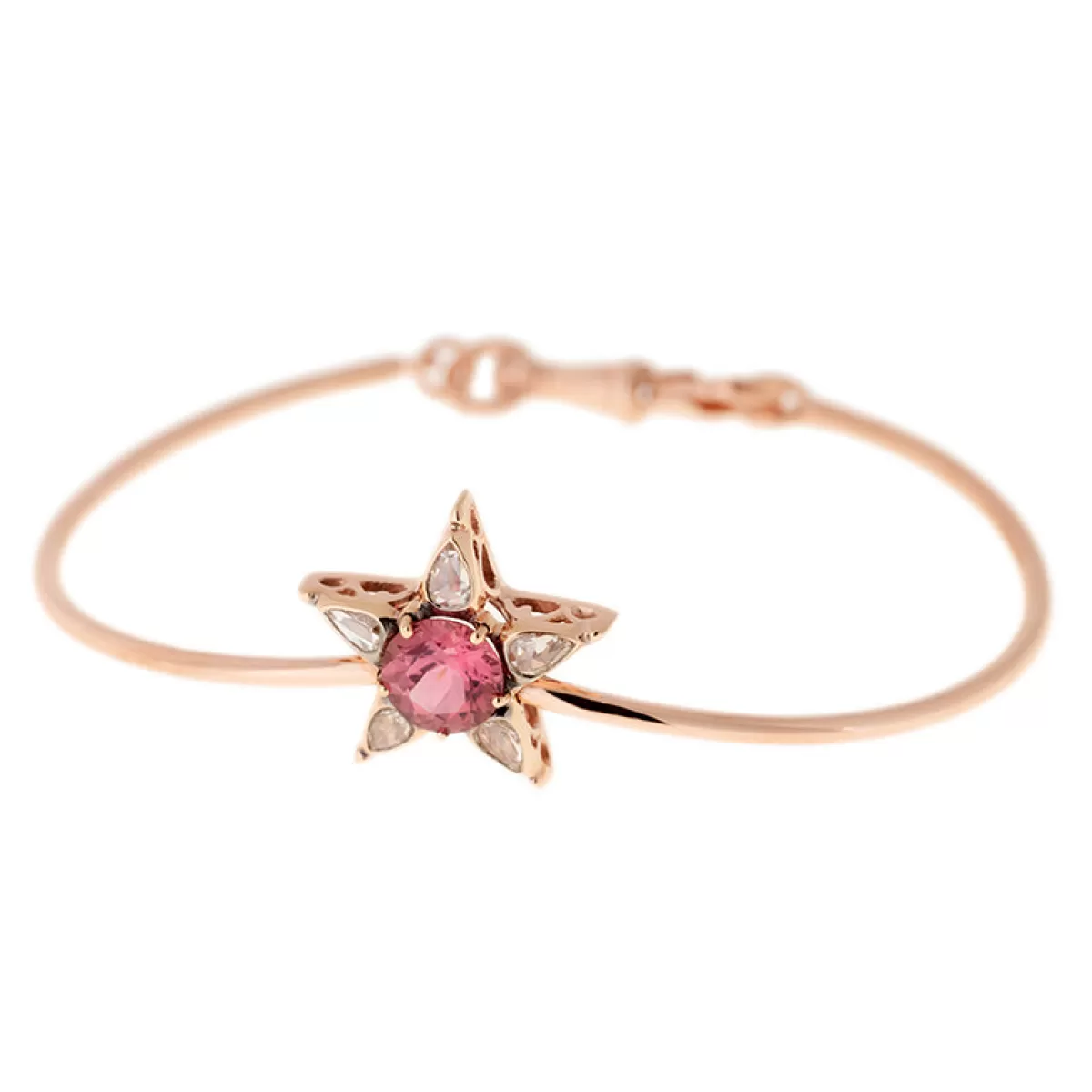 Selim Mouzannar Bracelets-Istanbul Braceletpink Tourmaline - Diamonds