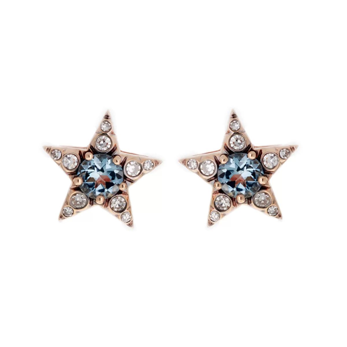 Selim Mouzannar Earrings-Istanbul Earringsaquamarines - Diamonds