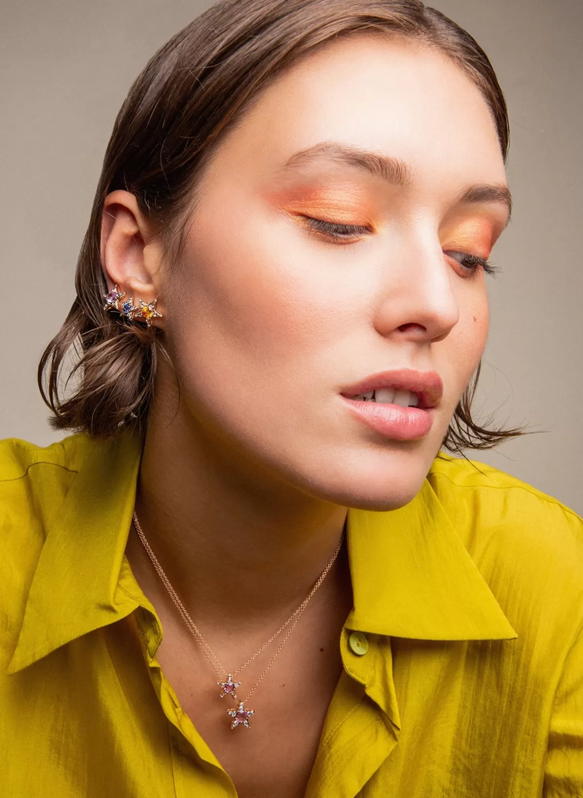 Selim Mouzannar Earrings-Istanbul Earringspessartine - Diamonds