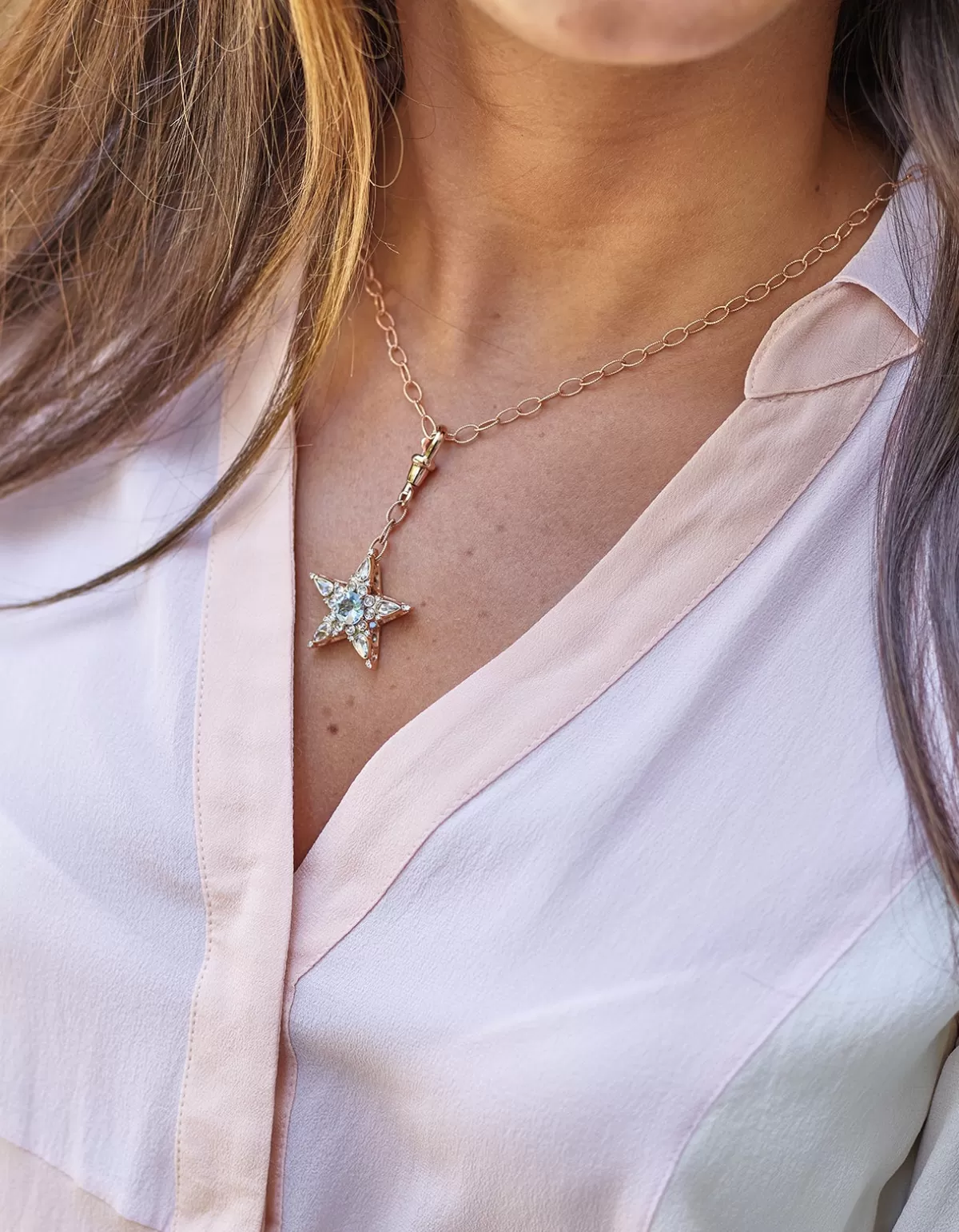 Selim Mouzannar Pendants-Istanbul Pendantaquamarine - Diamonds