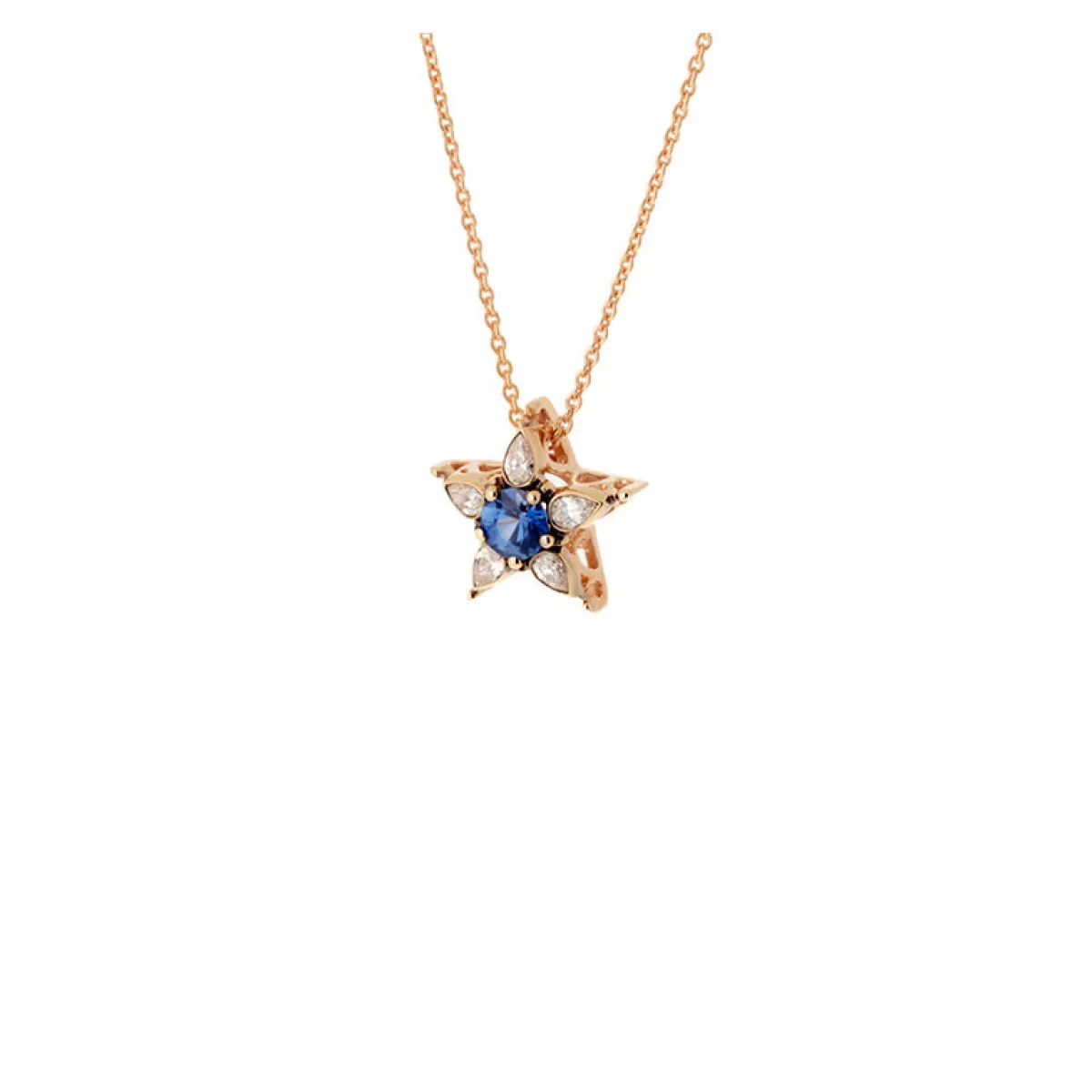 Selim Mouzannar Pendants-Istanbul Pendantblue Sapphire - Diamonds