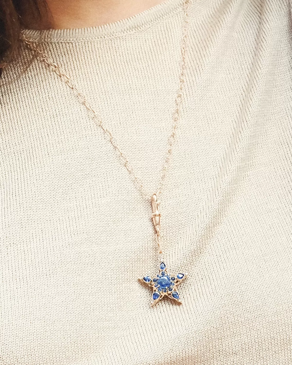 Selim Mouzannar Pendants-Istanbul Pendantblue Sapphires - Diamonds