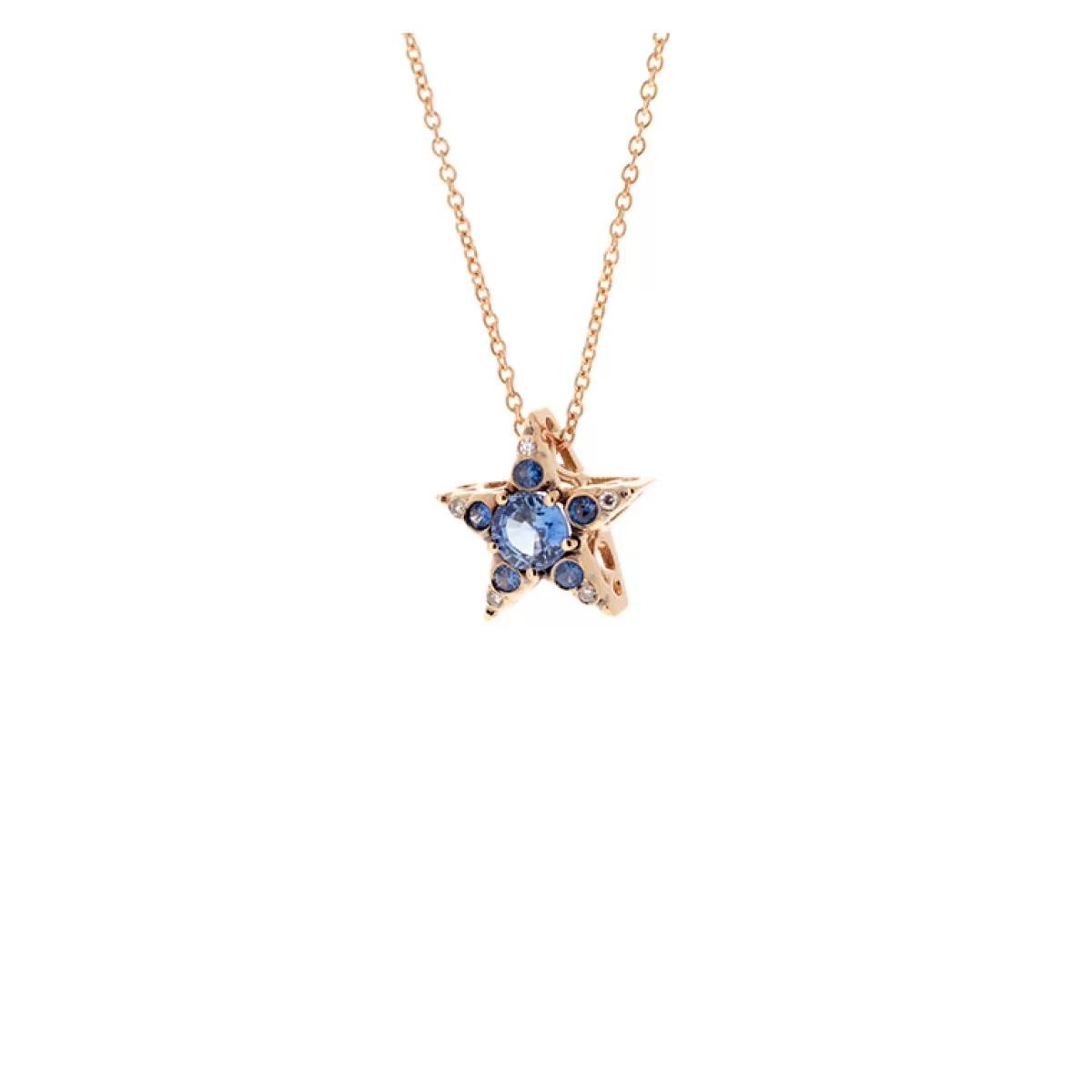 Selim Mouzannar Pendants-Istanbul Pendantblue Sapphires - Diamonds