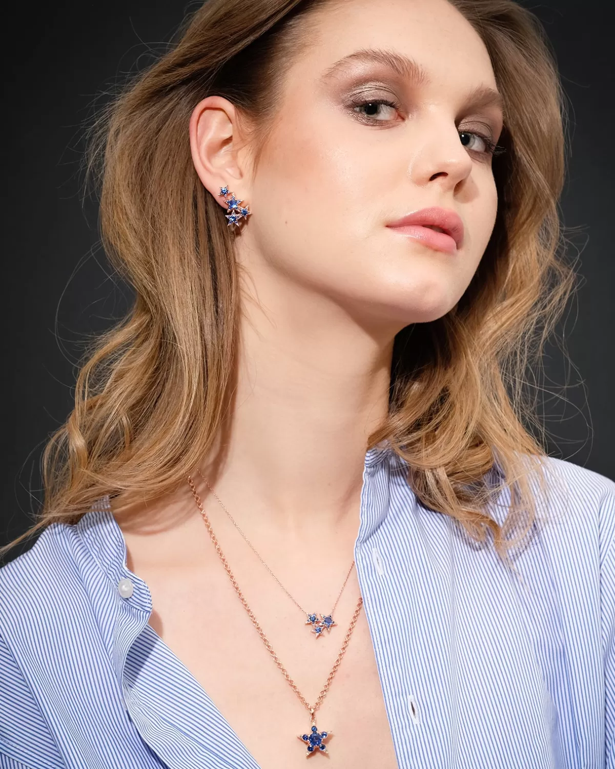 Selim Mouzannar Pendants-Istanbul Pendantblue Sapphires - Diamonds