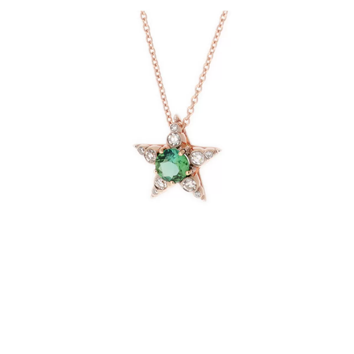 Selim Mouzannar Pendants-Istanbul Pendantmint Green Tourmaline - Diamonds