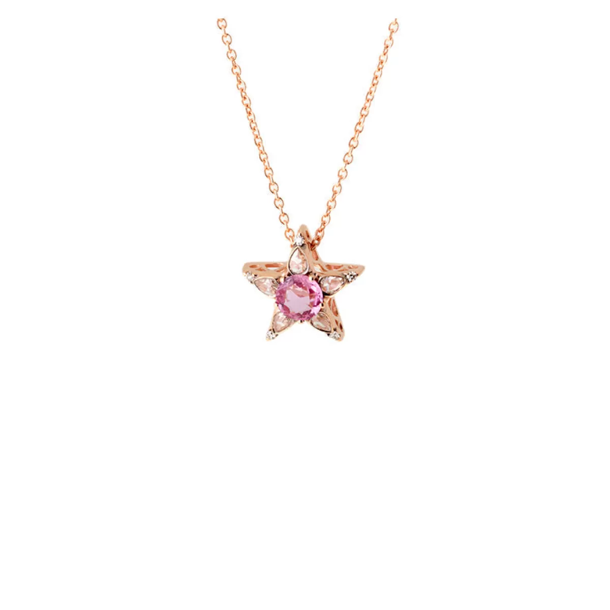 Selim Mouzannar Pendants-Istanbul Pendantpink Sapphire - Diamonds