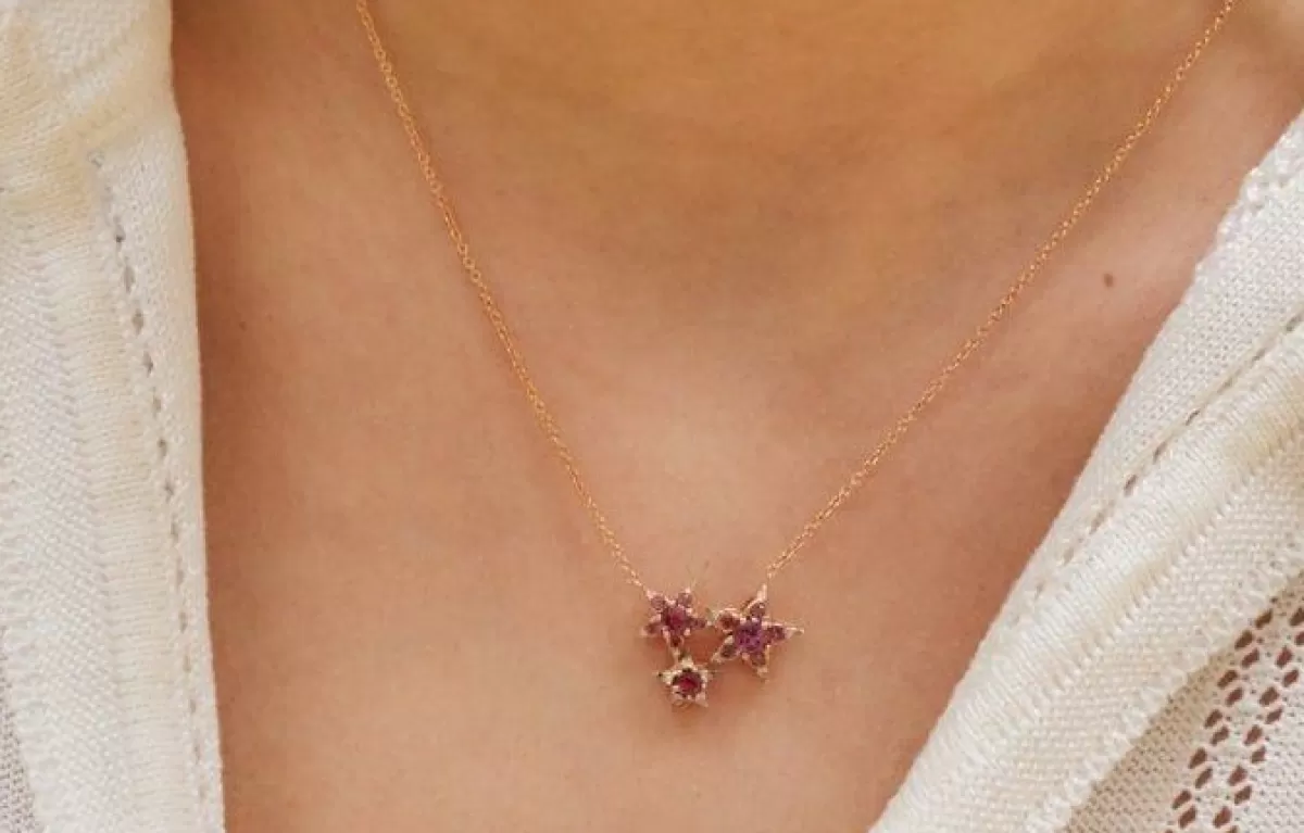 Selim Mouzannar Pendants-Istanbul Pendantrhodolites - Diamonds