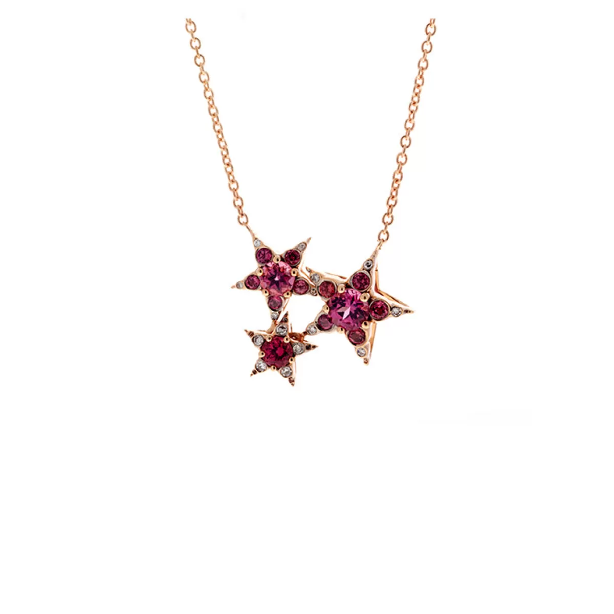 Selim Mouzannar Pendants-Istanbul Pendantrhodolites - Diamonds