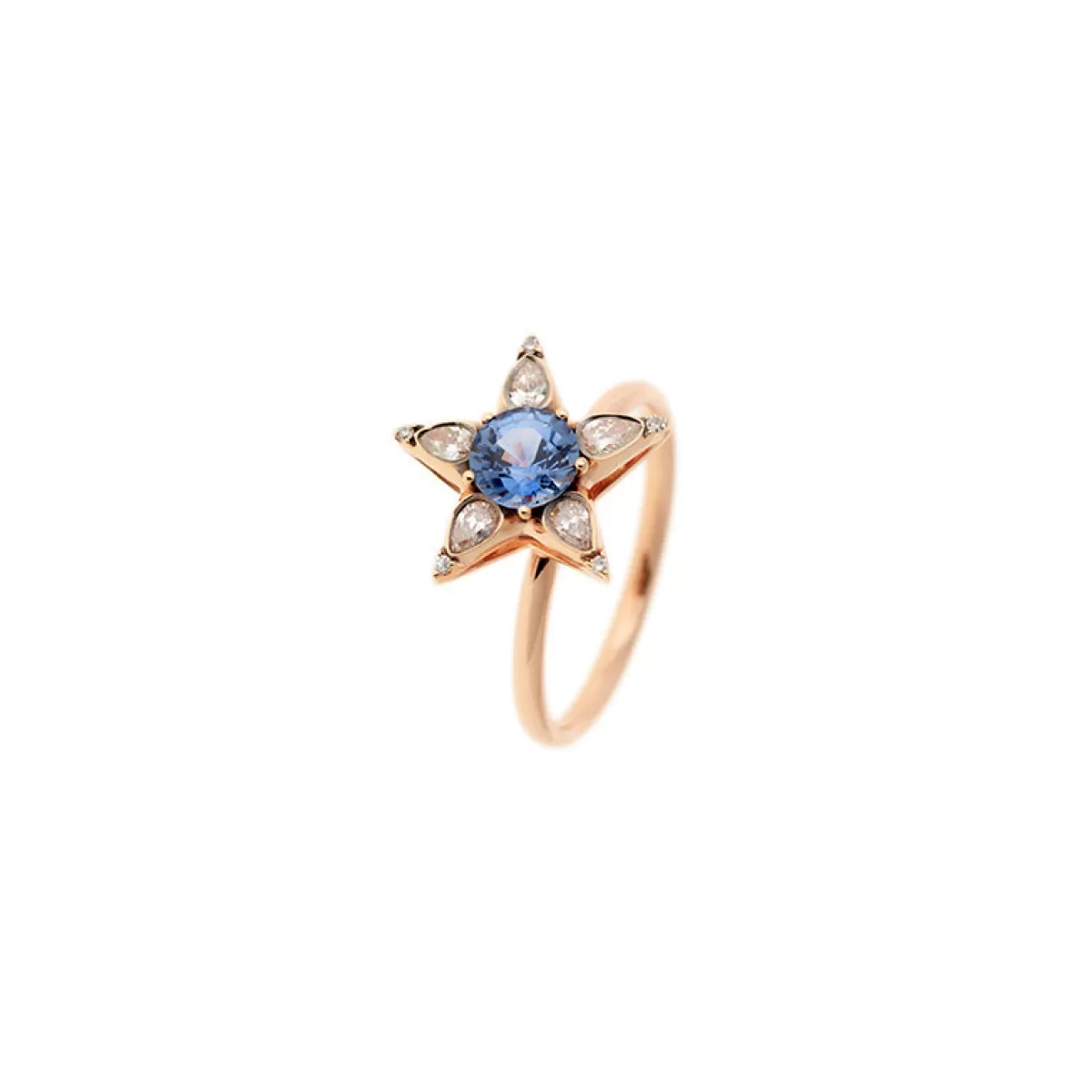 Selim Mouzannar Rings-Istanbul Ringbluesapphire - Diamonds