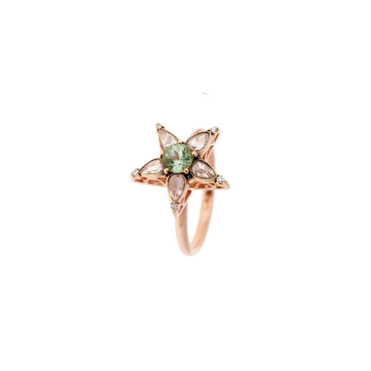 Selim Mouzannar Rings-Istanbul Ringgreen Tourmaline - Diamonds