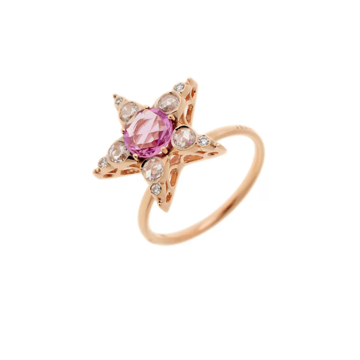 Selim Mouzannar Rings-Istanbul Ringpink Sapphire - Diamonds