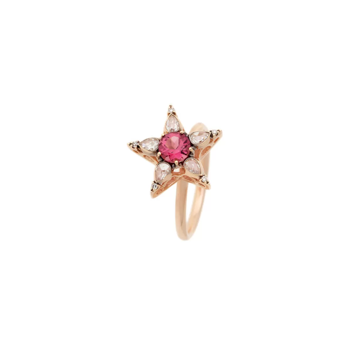 Selim Mouzannar Rings-Istanbul Ringpink Tourmaline - Diamonds