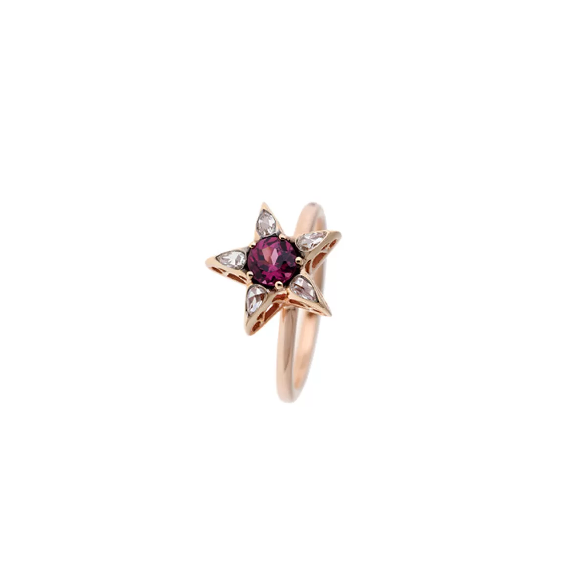 Selim Mouzannar Rings-Istanbul Ringrhodolite - Diamonds