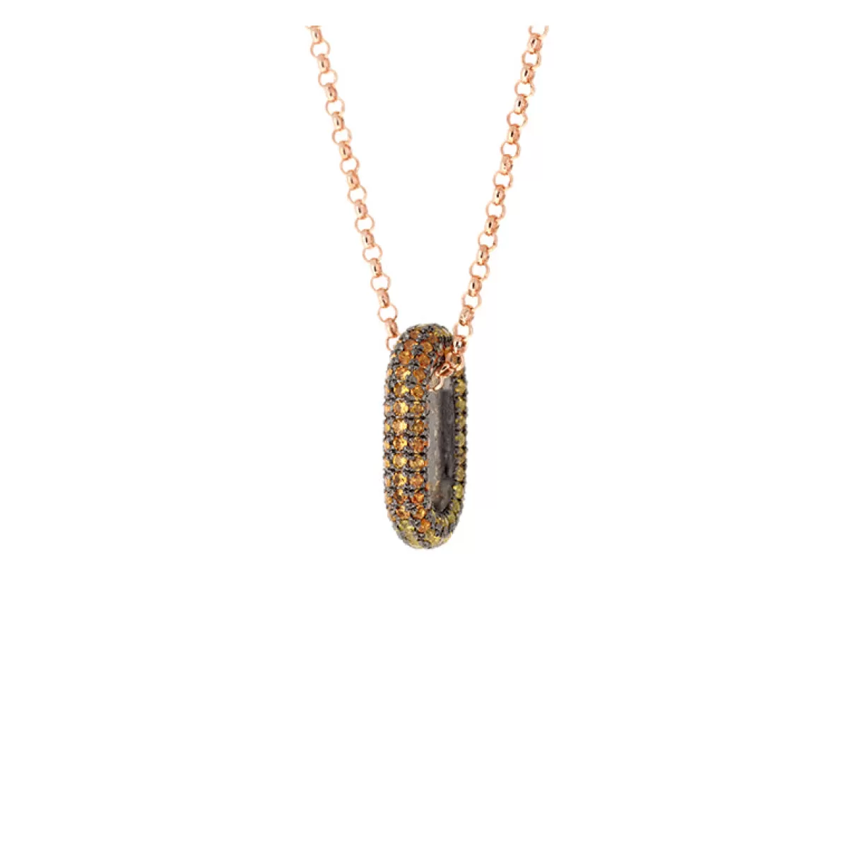 Selim Mouzannar Pendants-Link Pendantyellow Sapphires