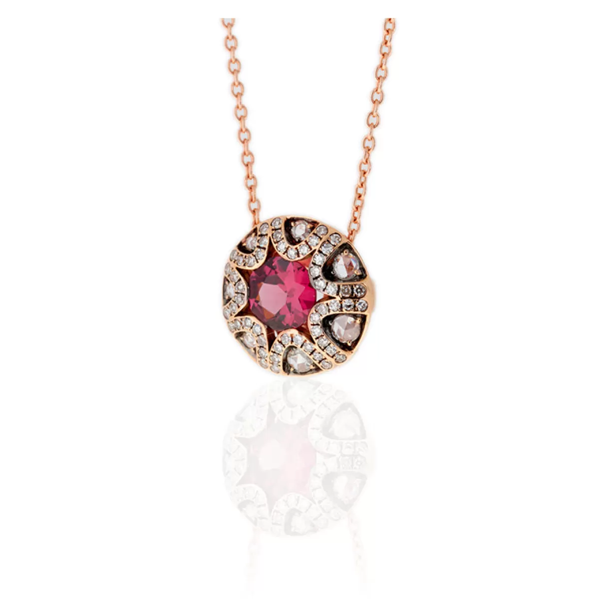 Selim Mouzannar Pendants-Mille Et Une Nuits Pendantrhodolite - Diamonds