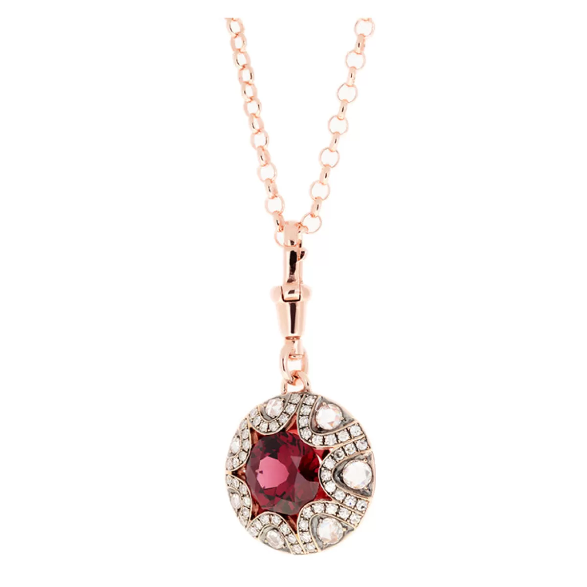 Selim Mouzannar Pendants-Mille Et Une Nuits Pendantrhodolite - Diamonds