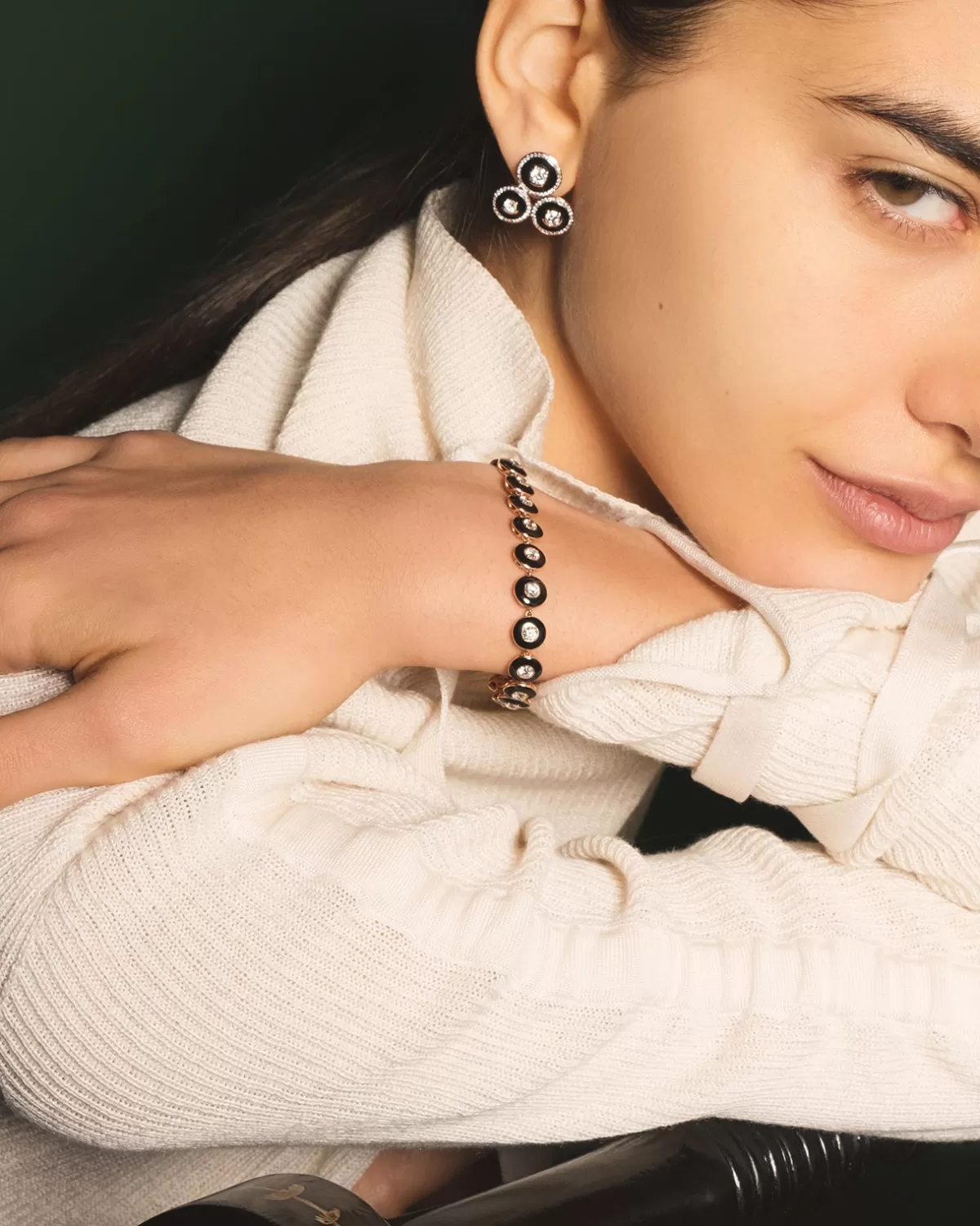 Selim Mouzannar Bracelets-Mina Black Braceletdiamonds