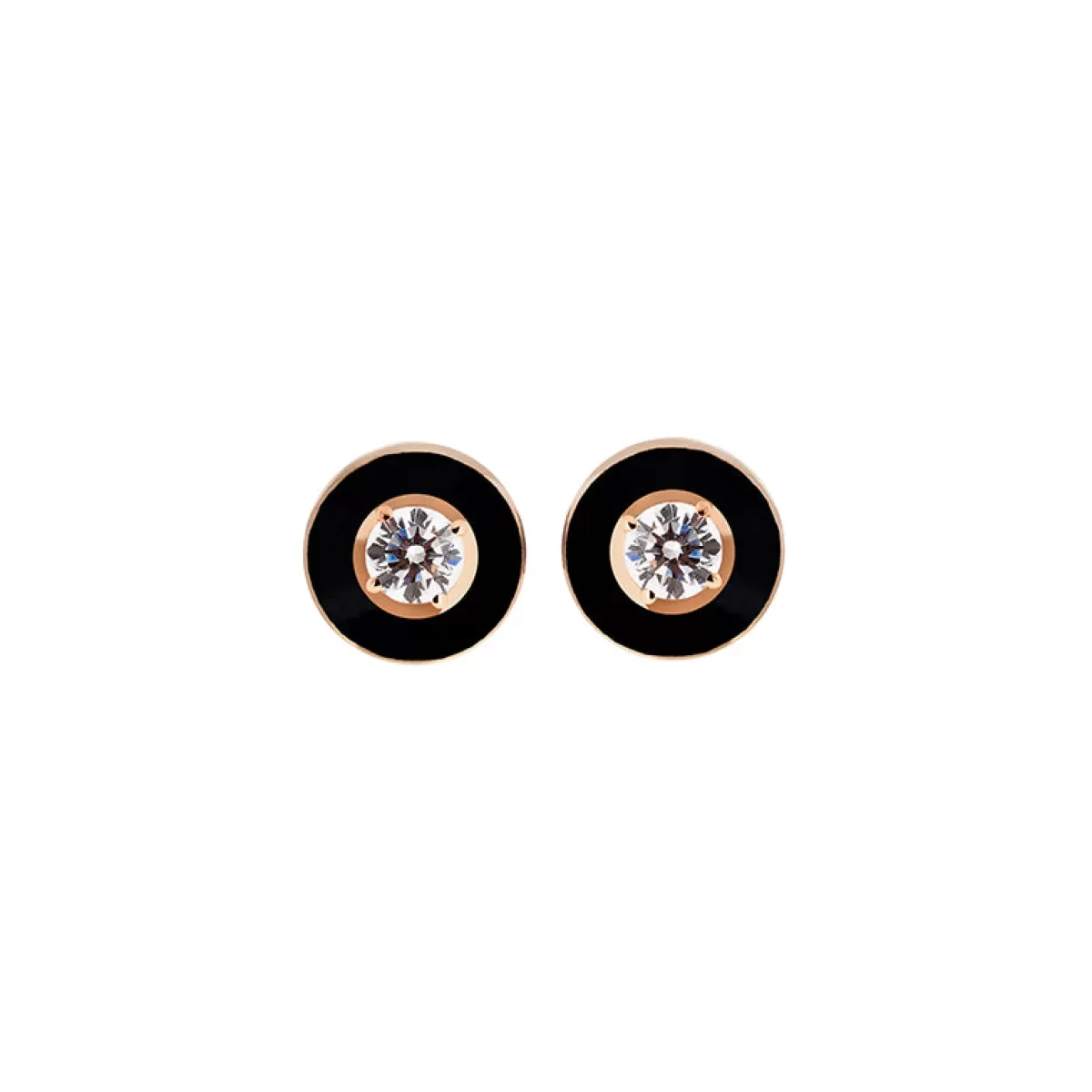 Selim Mouzannar Earrings-Mina Black Earringsdiamonds